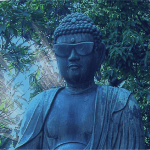 Cool Buddha, balancing fear and desire