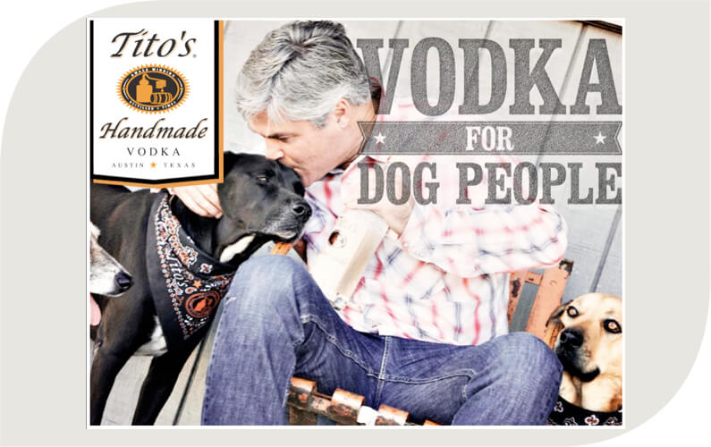 Titos Vodka for Dogs